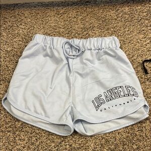 Los Angeles California Women's Light Blue Shorts